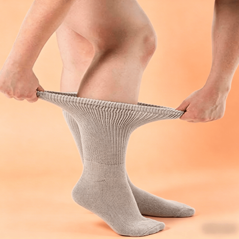 DiaFlow™ Mid-Calf Acupressure Socks for Neuropathy - Olive Green