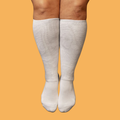 DiaFlow™ Neuropathy Relief Acupressure Socks - White