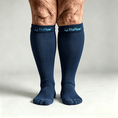 Made with breathable soft fabric to reduce heat and friction, ideal for daily wear for diabetic feet