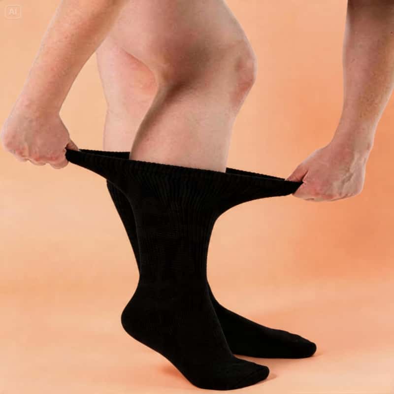 DiaFlow™ Mid-Calf Acupressure Socks for Neuropathy - Olive Green