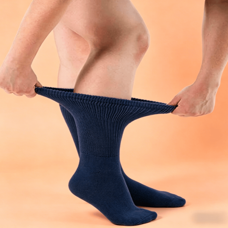 DiaFlow™ Mid-Calf Acupressure Socks for Neuropathy - Olive Green