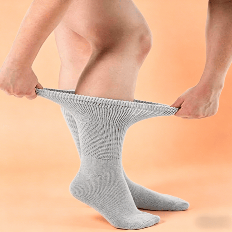 DiaFlow™ Mid-Calf Acupressure Socks for Neuropathy - Olive Green