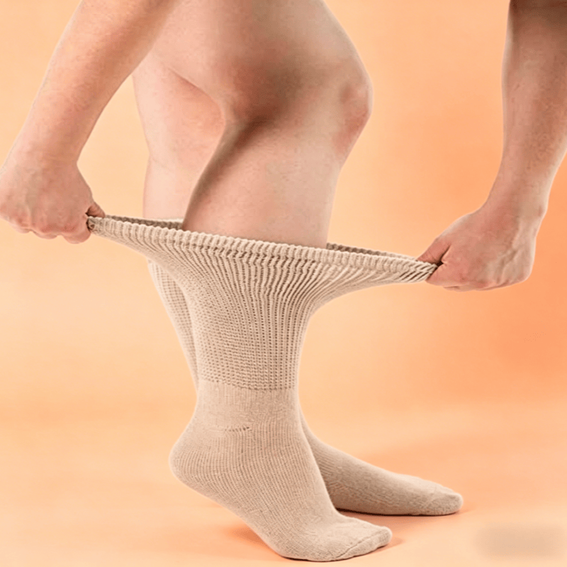 DiaFlow™ Mid-Calf Acupressure Socks for Neuropathy - Olive Green